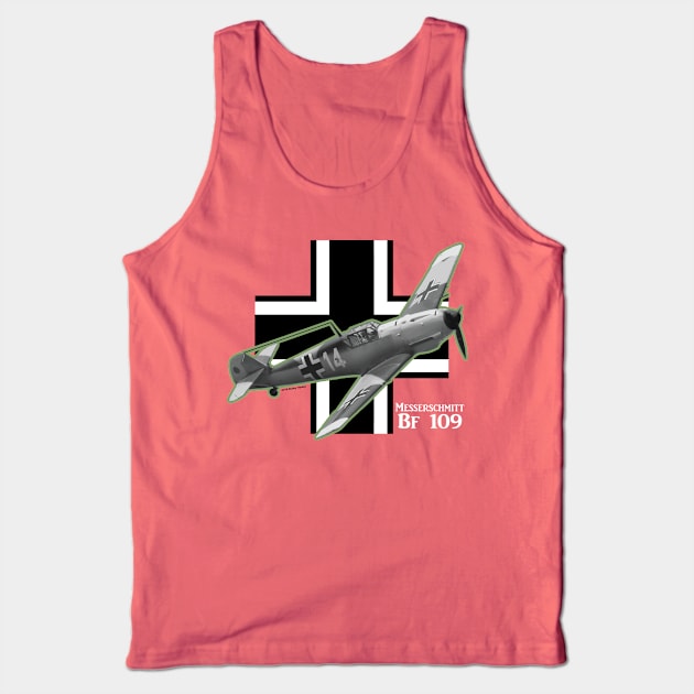 Bf - 109 Tank Top by Illustratorator